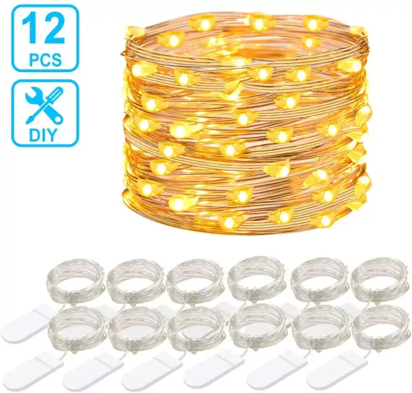 Cadena de luces LED de 12 unidades Cadena de luces LED de 12 unidades