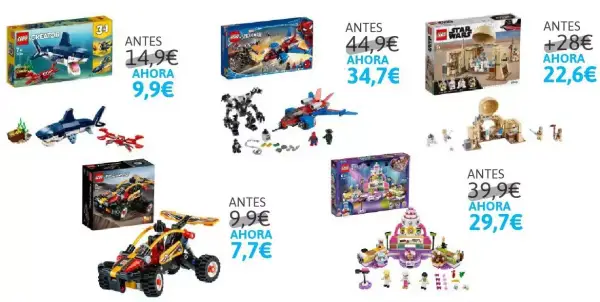 Selección de bajadas TOP de Lego Selección de bajadas TOP de Lego