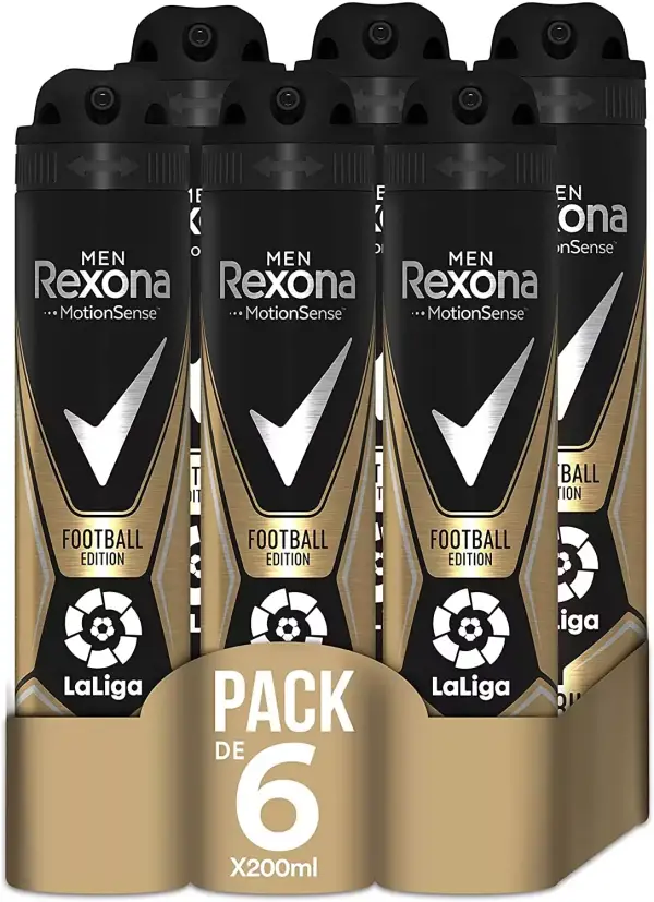 Pack de 6 desordantes Rexona Pack de 6 desordantes Rexona