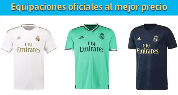 Equipaciones oficiales Real Madrid desde 28€ Equipaciones oficiales Real Madrid desde 28€