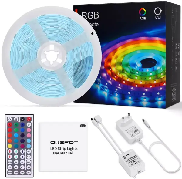5 metros tiras led RGB multicolor 5 metros tiras led RGB multicolor