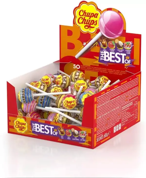 Chupa Chups Original Pack de 50 unidades Chupa Chups Original Pack de 50 unidades