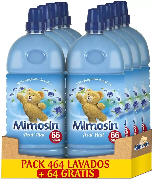 8 suavizantes Mimosin concentrado Moussel 8 suavizantes Mimosin concentrado Moussel