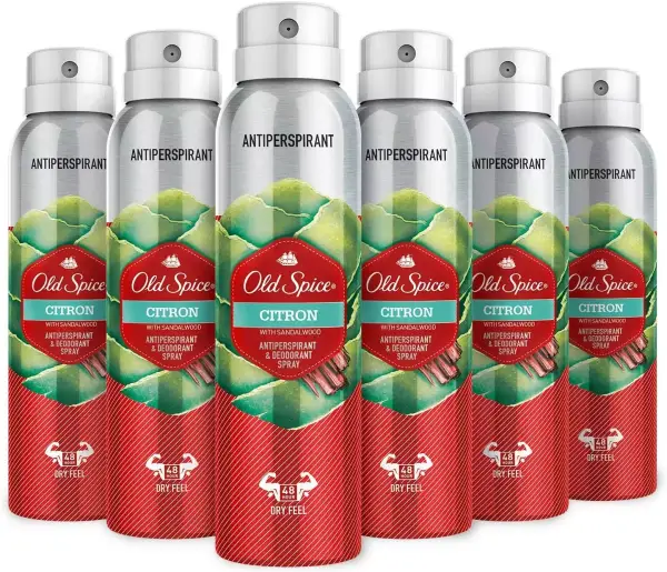 Pack de 6 Desodorante Old Spice Citron Pack de 6 Desodorante Old Spice Citron