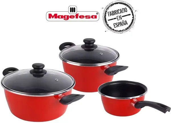 Pack de 3 Ollas Magefesa Pack de 3 Ollas Magefesa
