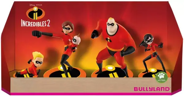 Juego de figuras de los increibles 2 Juego de figuras de los increibles 2