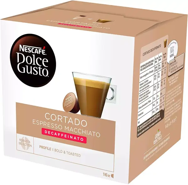 Nescafé Dolce Gusto Café Cortado pack de 2 Nescafé Dolce Gusto Café Cortado pack de 2
