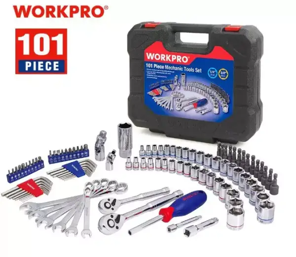 Juego de Herramientas WORKPRO de 101 piezas Juego de Herramientas WORKPRO de 101 piezas