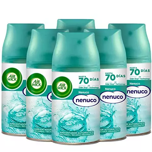 Pack de 6 Recambios de ambientador Air Wick Freshmatic Pack de 6 Recambios de ambientador Air Wick Freshmatic