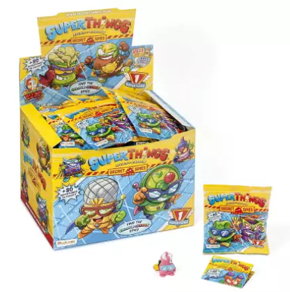 Caja de 50 Sobres Superthings Secret Spies Caja de 50 Sobres Superthings Secret Spies