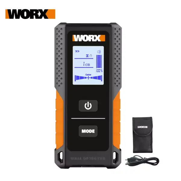 Worx Detector de metal, madera y cable Worx Detector de metal, madera y cable