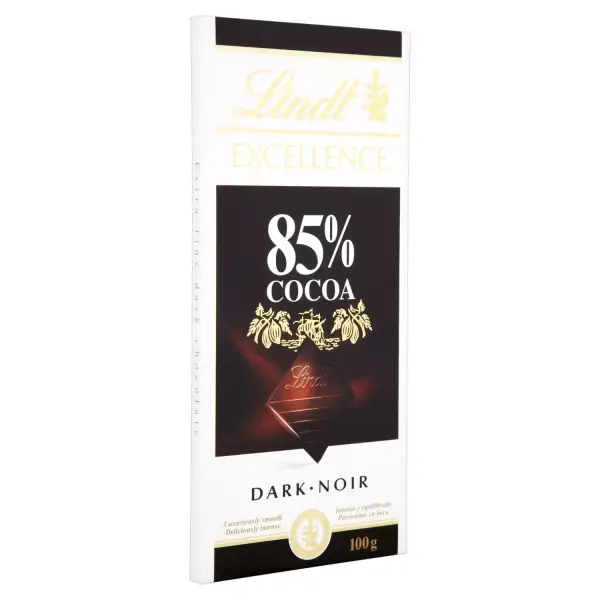 4 Tabletas de Chocolate Lindt 85% Cacao 4 Tabletas de Chocolate Lindt 85% Cacao