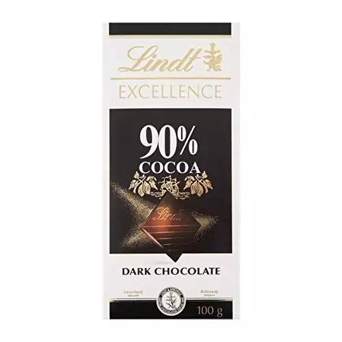 5 Tabletas de chocolate negro Lindt Excellence 90% 5 Tabletas de chocolate negro Lindt Excellence 90%