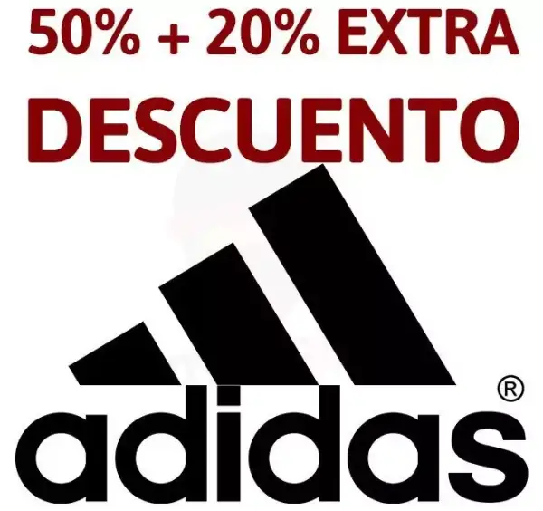 Hasta un 50% de dto. + 20% Extra en Outlet Adidas Hasta un 50% de dto. + 20% Extra en Outlet Adidas