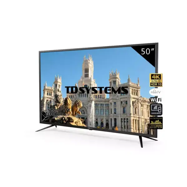 SmartTV TD Systems 50'' 4K UHD SmartTV TD Systems 50'' 4K UHD