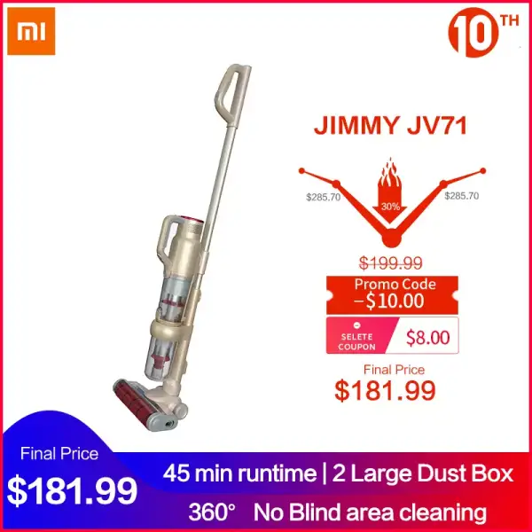 Aspiradora Xiaomi Jimmy JV71 Aspiradora Xiaomi Jimmy JV71