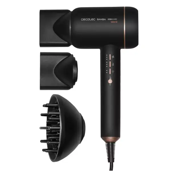 Secador iónico Cecotec Bamba IoniCare 6000 RockStar Vision Secador iónico Cecotec Bamba IoniCare 6000 RockStar Vision