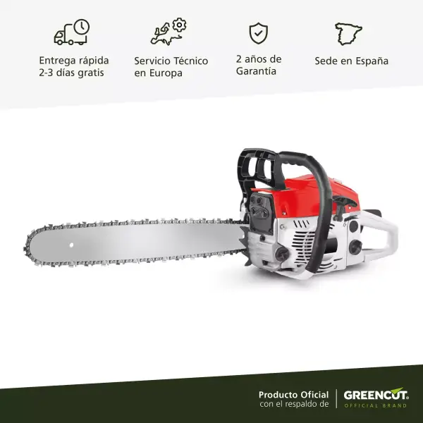 Motosierra gasolina Greencut 20" Motosierra gasolina Greencut 20"