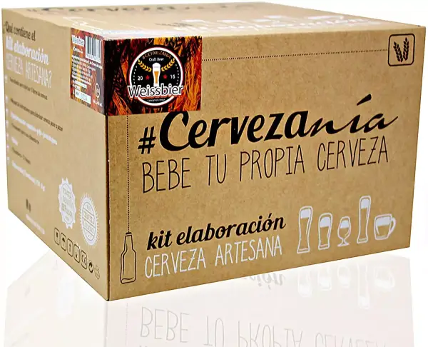 Kit de elaboración de 5 litros de cerveza Pale Ale Kit de elaboración de 5 litros de cerveza Pale Ale