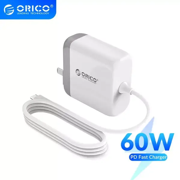 Cargador USB-C Orico QC 60W Cargador USB-C Orico QC 60W