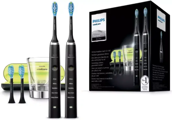 Pack 2 cepillos eléctricos Philips Sonicare DiamondClean Pack 2 cepillos eléctricos Philips Sonicare DiamondClean