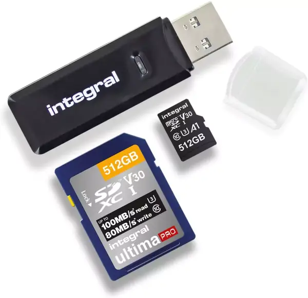 Lector USB 3.0 de Tarjetas SD y MicroSD Integral Lector USB 3.0 de Tarjetas SD y MicroSD Integral