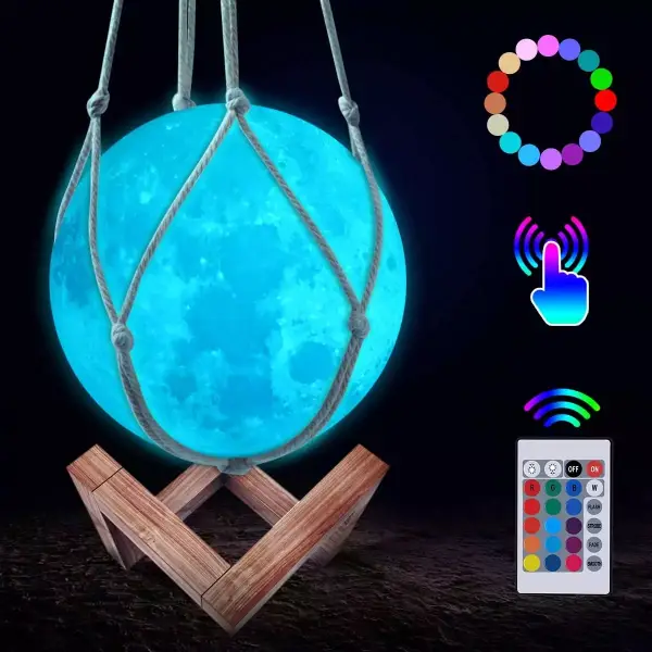 Lámpara de Luna 3D Lámpara de Luna 3D
