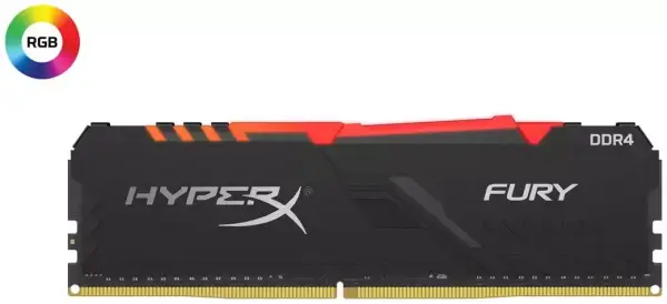 Kignston HyperX Fury 16GB DDR4 3200Mhz RGB Kignston HyperX Fury 16GB DDR4 3200Mhz RGB