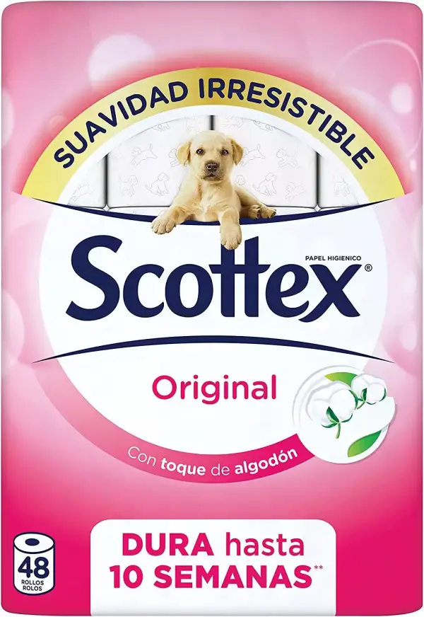 48 Rollos Scottex Original 48 Rollos Scottex Original