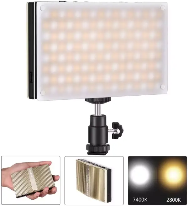 Luz de Video LED de Bolsillo 128 LED SMD Luz de Video LED de Bolsillo 128 LED SMD