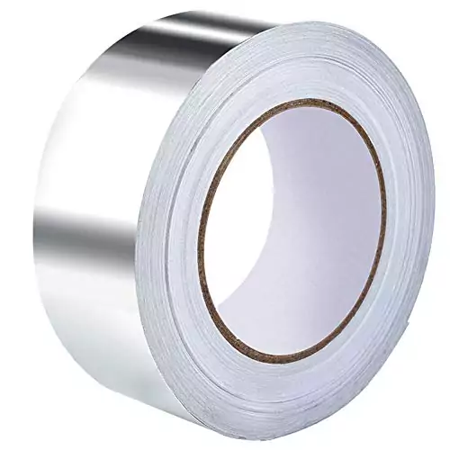Cinta Adhesiva de Aluminio para Aislamiento 50 Meter Cinta Adhesiva de Aluminio para Aislamiento 50 Meter
