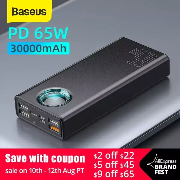 Powerbank 65W 30000mAh Powerbank 65W 30000mAh