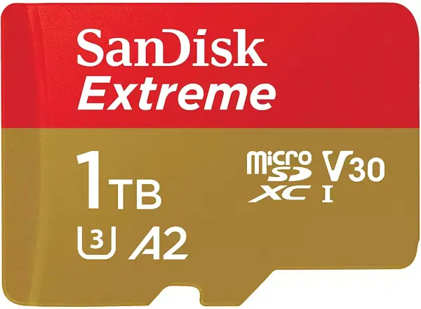 MicroSD Sandisk Extreme 1TB MicroSD Sandisk Extreme 1TB