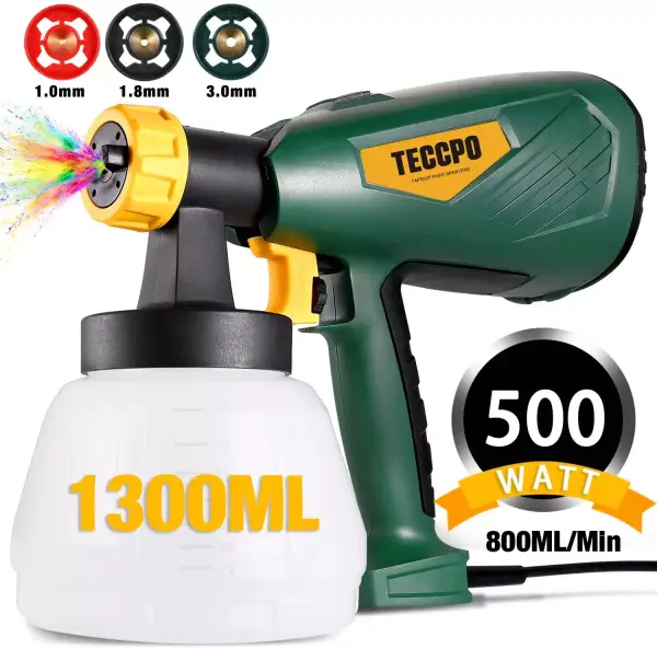 Pistola de Pintura TECCPO 500W Pistola de Pintura TECCPO 500W