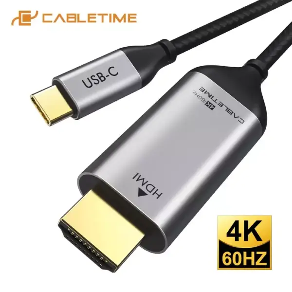 Cable USB-C a HDMI 1m Cable USB-C a HDMI 1m