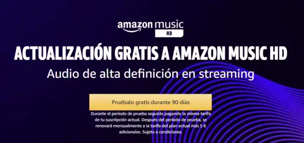 3 Meses de Amazon Music HD 3 Meses de Amazon Music HD