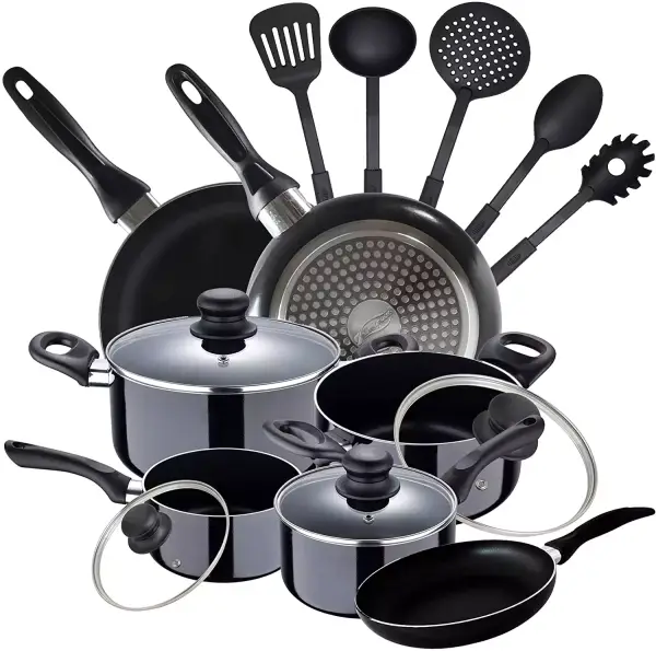 Batería de cocina + sartenes + útiles San Ignacio Batería de cocina + sartenes + útiles San Ignacio