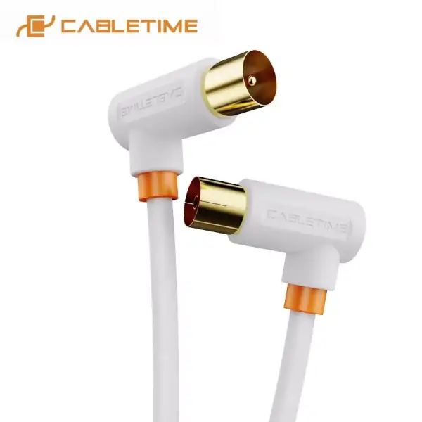 Cable TV acodado Cable TV acodado