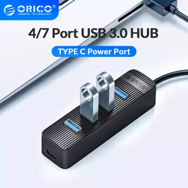 HUB ORICO USB3.0 + USB-C HUB ORICO USB3.0 + USB-C