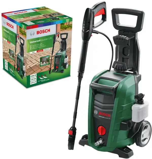 Hidrolimpiadora de Alta Presión Bosch 900W 135 Bares Hidrolimpiadora de Alta Presión Bosch 900W 135 Bares