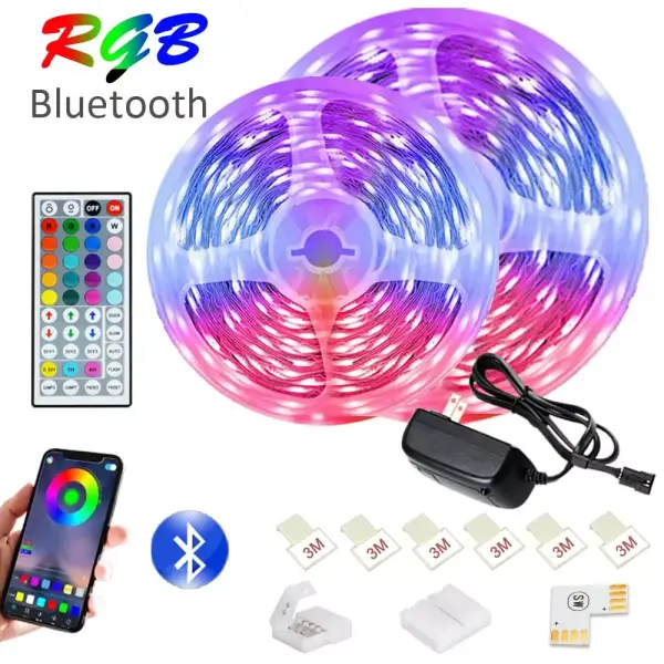 Tira de LED 5M SMD5050 Bluetooth + Accesorios y complementos Tira de LED 5M SMD5050 Bluetooth + Accesorios y complementos