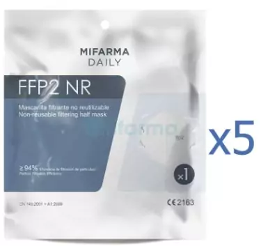 5 Mascarillas FFP2 GRATIS en MiFarma 5 Mascarillas FFP2 GRATIS en MiFarma