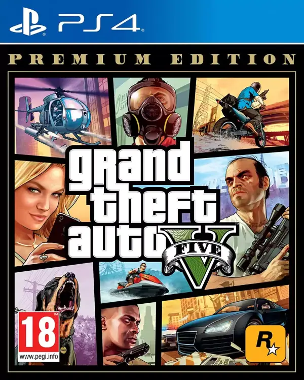 Grand Theft Auto V: Premium Edition PS4 Grand Theft Auto V: Premium Edition PS4