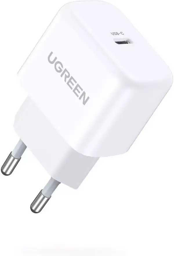 Cargador USB-C Ugreen 20W Cargador USB-C Ugreen 20W