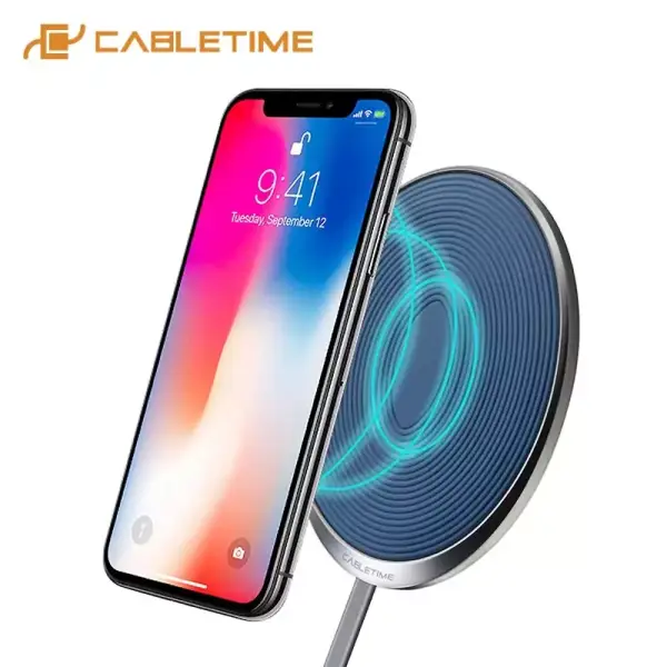Cargador inalámbrico Cabletime Cargador inalámbrico Cabletime