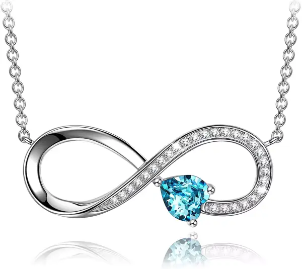 Collar infinito plata 925 Collar infinito plata 925