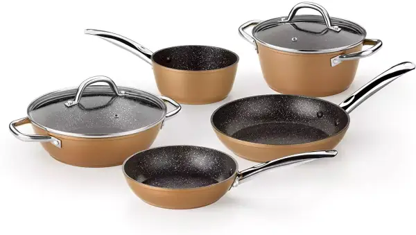 Batería de cocina 5 piezas Monix Copper Batería de cocina 5 piezas Monix Copper