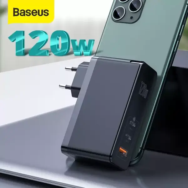 Cargador Baseus GaN 120W Cargador Baseus GaN 120W
