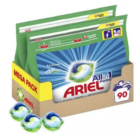90 Lavados Ariel Pods Detergente Lavadora 90 Lavados Ariel Pods Detergente Lavadora