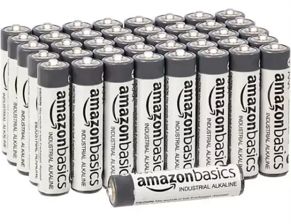 40 Pilas alcalinas AAA Industriales Amazon Basics 40 Pilas alcalinas AAA Industriales Amazon Basics